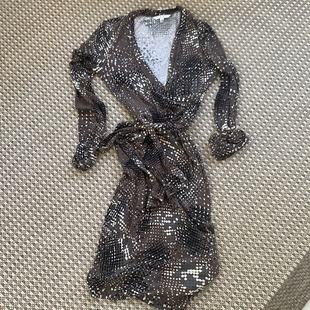 Wrap front dress!